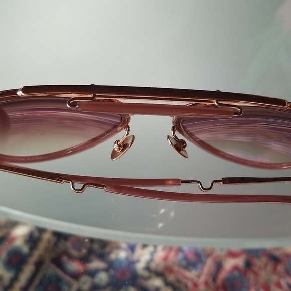 ?MR LEIGHT by GARRETT LEIGHT? Doheny SL Sunglasses ~ Aviator Rosewood NWT main image 12